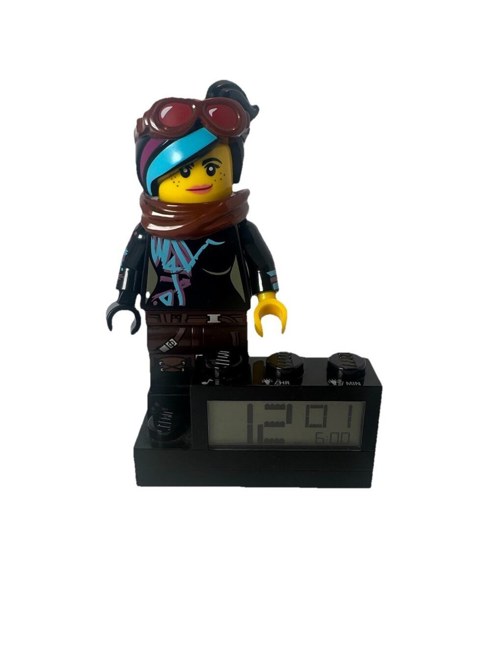 LEGO Movie 2 Lucy Wyldstyle Minifigure Digital Alarm Clock Tested Working